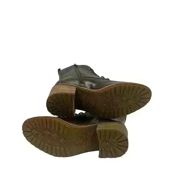 Timberland Sienna Women's Dark Brown Leather Heel Booties SZ US 10 EU 41.5 NWOB - Picture 6 of 15
